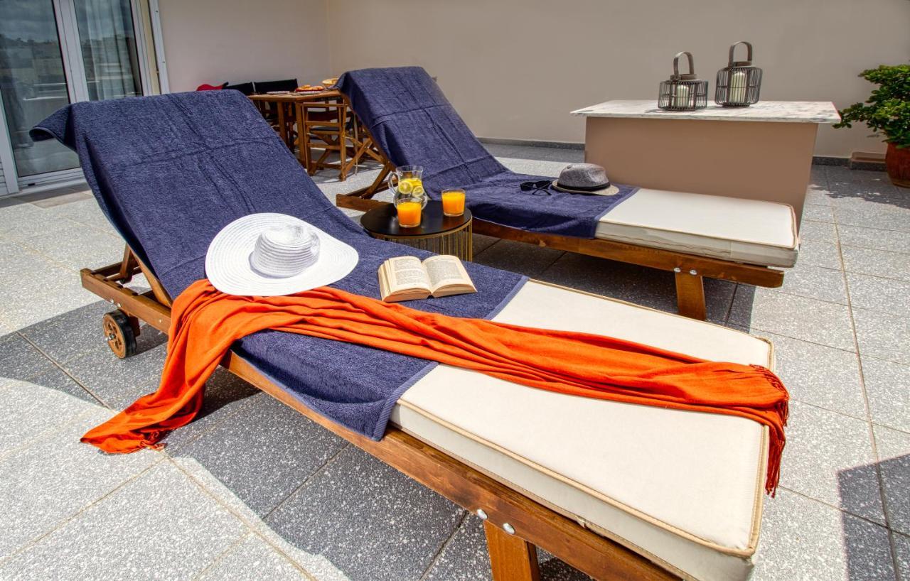 Luxury Penthouse Apartment Near The City Center Heraklion  Bagian luar foto